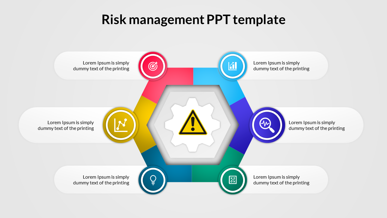  Risk Management PPT Template 